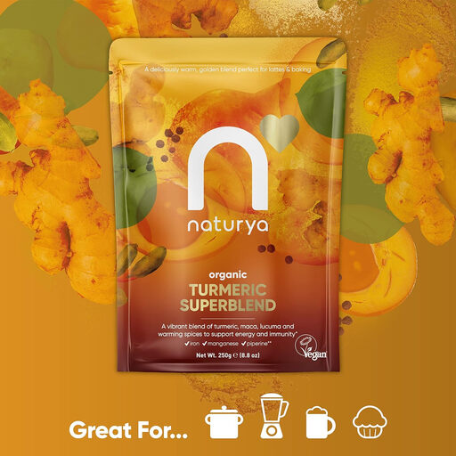 Naturya Organic Turmeric Superblend Joint Support Powder