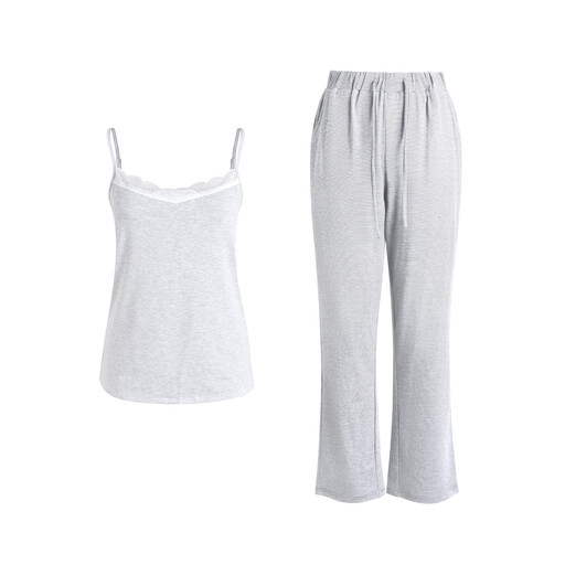 IZURIA Knitted Camisole And Knitted Pants Set