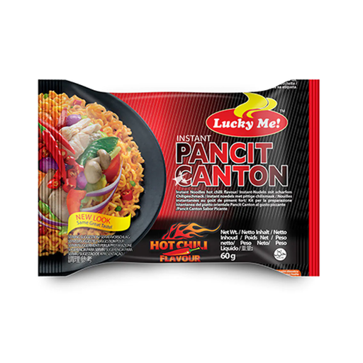 Lucky Me Pancit Canton Chilli Instant Noodles 60g