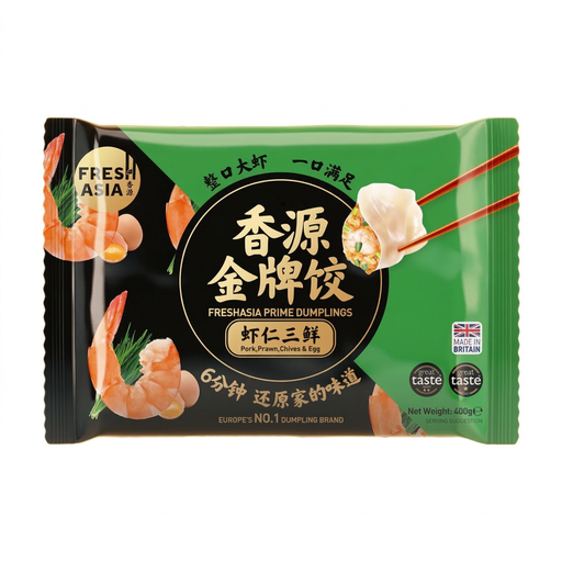 FRESHASIA Shrimp & Three Delicacies Dumplings
