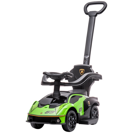 AIYAPLAY Licensed 2 in 1 Baby Ride on Push Car