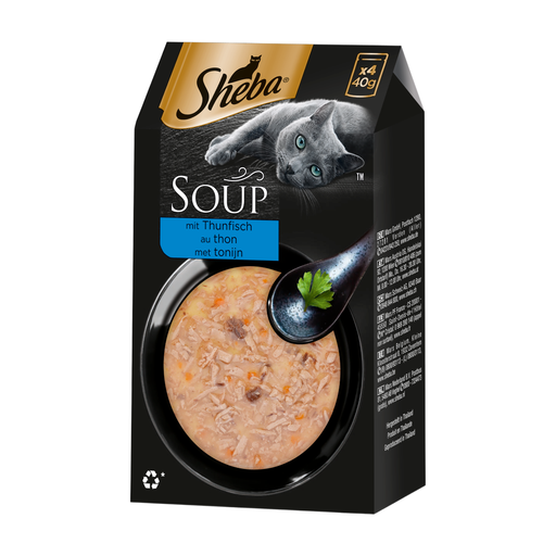 Sheba Classic Soup mit Thunfisch