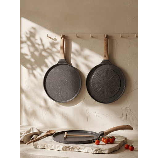 PURECOOK Marble Coated Frying Pan