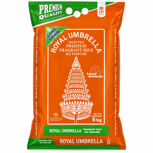 Royal Umbrella Cambodian fragrant rice, 5 kg
