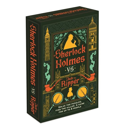 Sherlock Holmes vs. Jack The Ripper Mystery Game Box