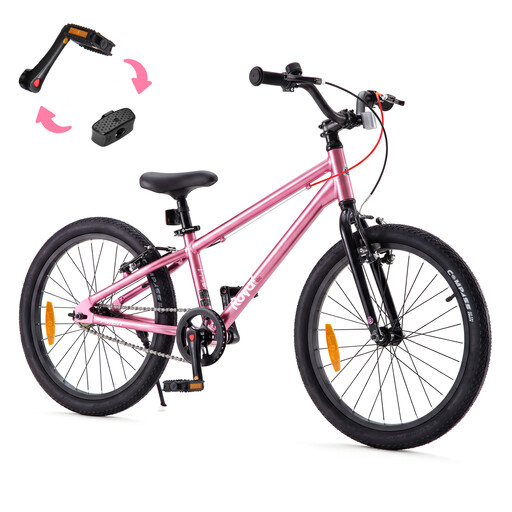 RoyalBaby Kids Bike Aluminum EZ Alien 20 Inch Pink