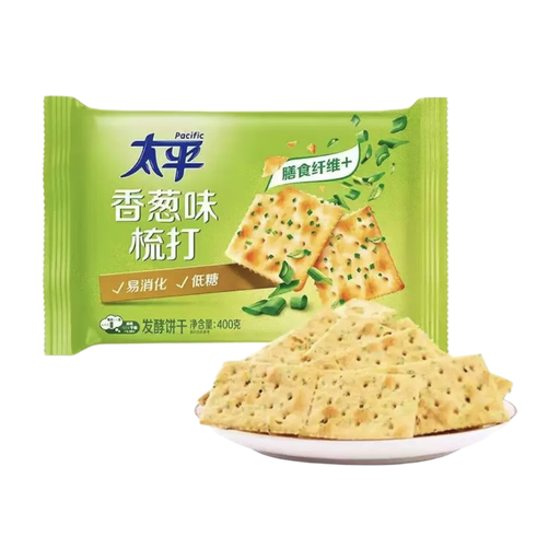 Pacific Biscuits Saveur Oignon Format Familial 400g