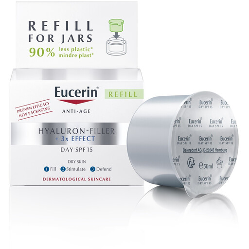 Eucerin Hyaluron Filler Tag trockene Haut SPF15 Refill (50ml)