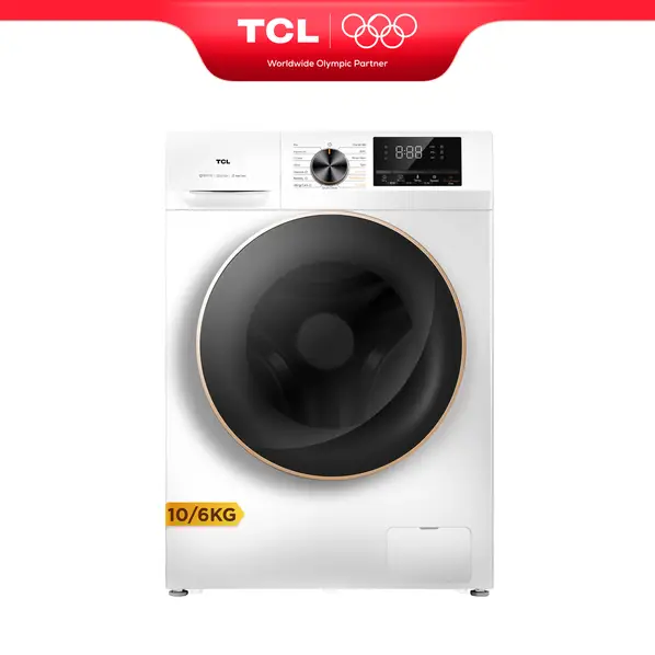 TCL CP1210WA0 Direct Drive 10kg/6kg 1400 Spin Freestanding Washer Dryer - Discount at