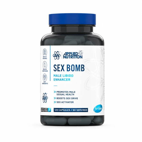 Applied Nutrition Sex Bomb Libido Enhancer for Men Vegan Capsules