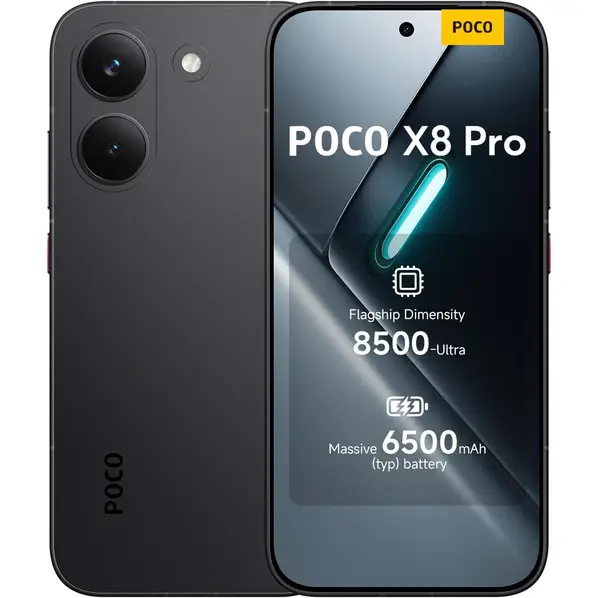 POCO X8 Pro 5G 12GB+512GB Smartphone Black