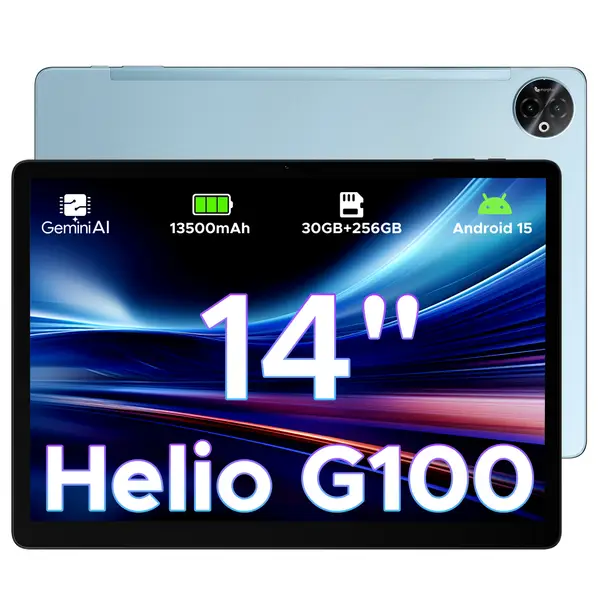 DOOGEE Tab E3 Max 14-inch Android Tablet， MTK Octa-Core Processor