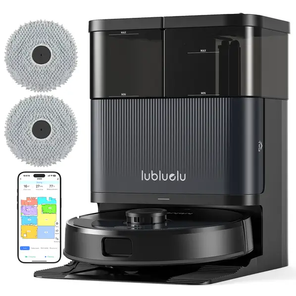 Robot sprzątający mopujący odkurzacz ze stacją Lubluelu S1000 11000Pa | 169,99€