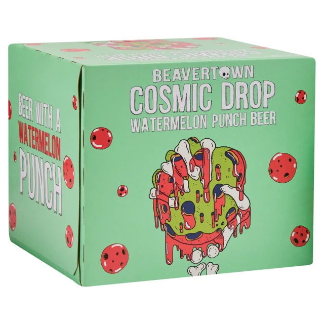 Beavertown Cosmic Drop Watermelon 4 X 330ml (Abv 4%)