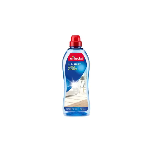 VILEDA 1-2 SPRAY FLOOR CLEANER LIQUID 750ML