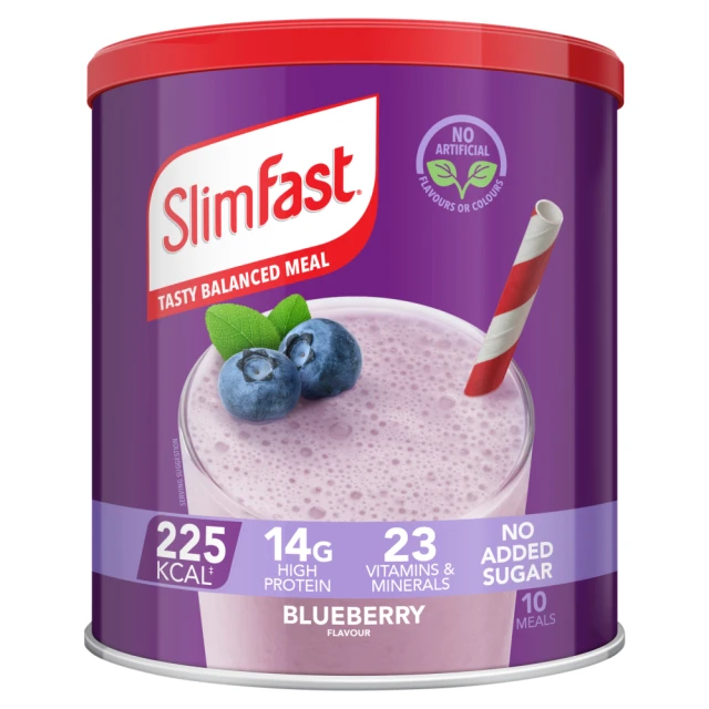 SlimFast Blueberry Flavour Shake 365g