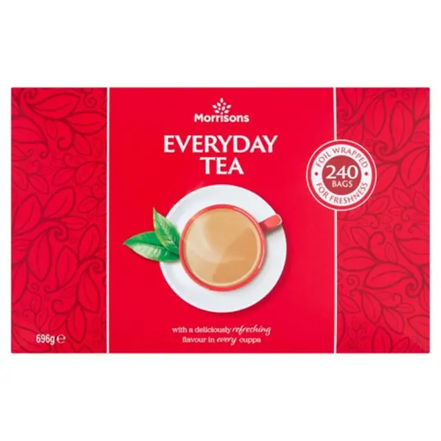 Morrisons Everyday Tea 240 Tea Bags 696G