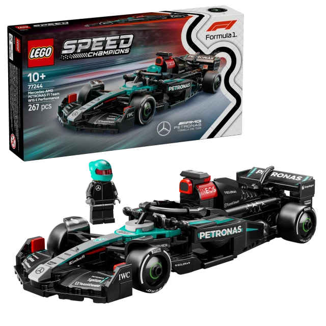 LEGO Speed Champions 77244 Mercedes-AMG F1 W15 Race Car Set