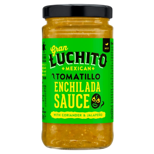 Gran Luchito - Glass Jar Tomatillo Enchilada Sauce 360g