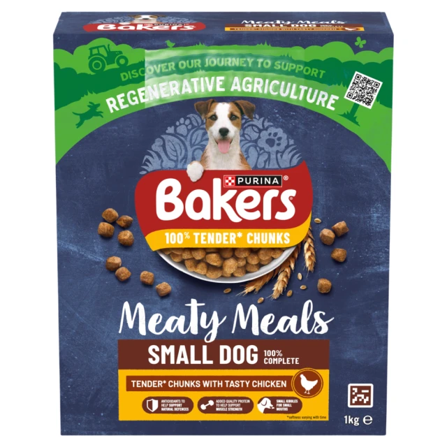 BAKERS Meaty Meals Small Dog Chicken Dry Dog Food 1kg