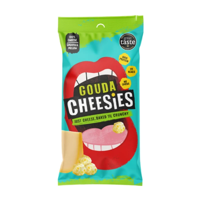 Cheesies - Crunchy Popped Gouda Cheese - 20g