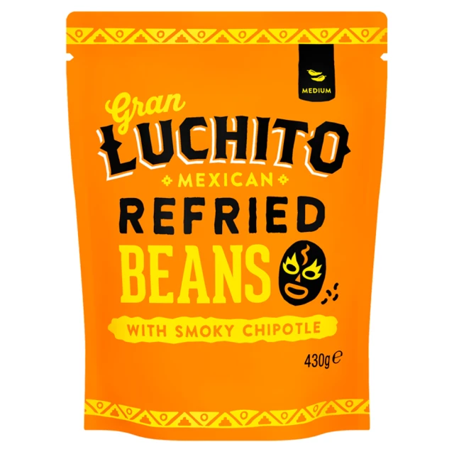 Gran Luchito - Mexican Chipotle Refried Beans 430g