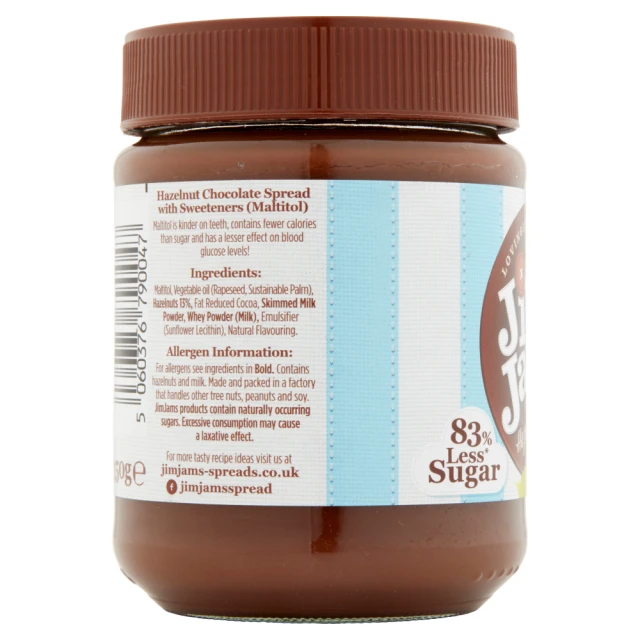Jim Jams Hazelnut Chocolate Spread 350g
