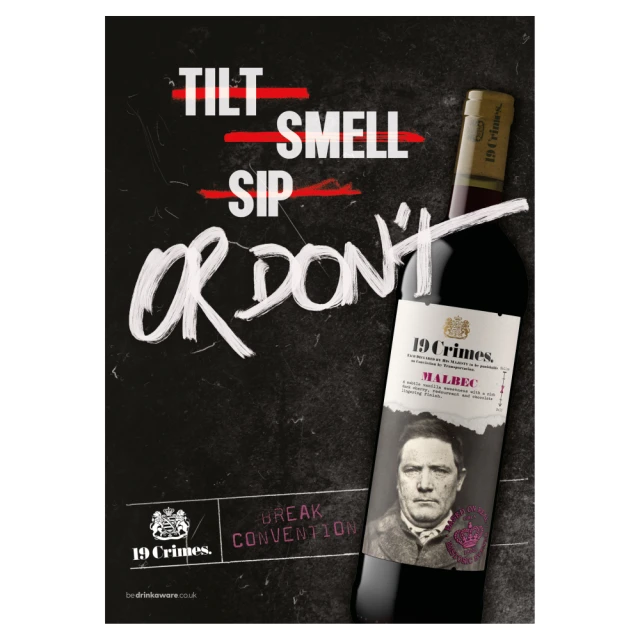 19 Crimes Malbec 75Cl (Abv 13.5%)