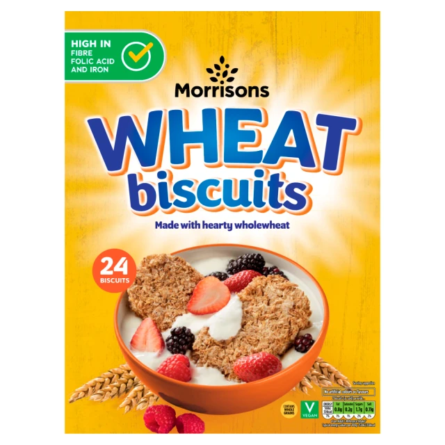 Morrisons Wheat Biscuits 24Pk