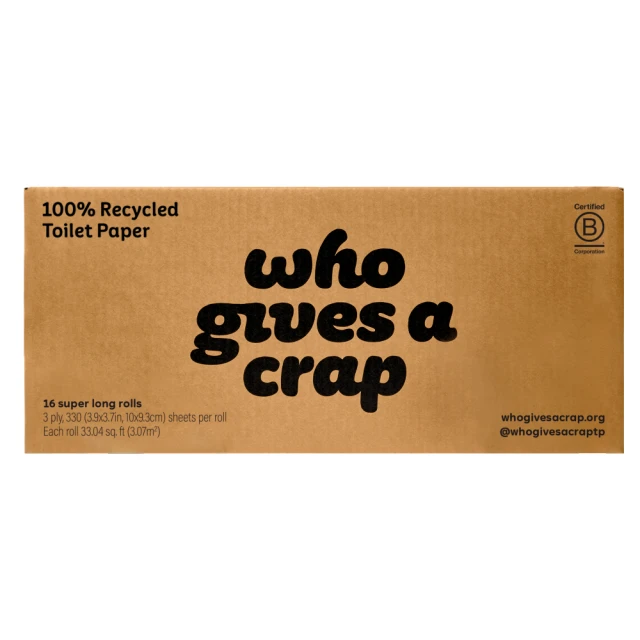 Who Gives a Crap 16 Long Rolls