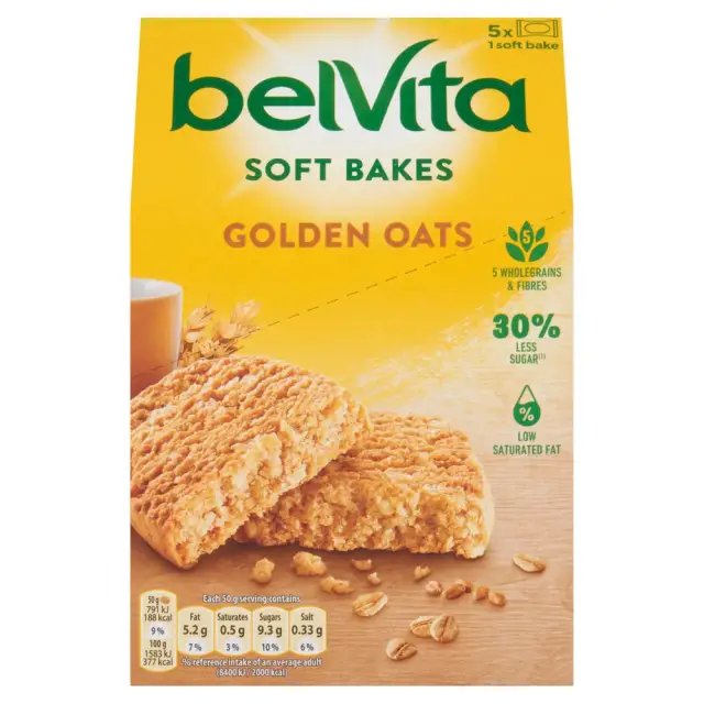 Belvita Soft Bakes Golden Grain 250g