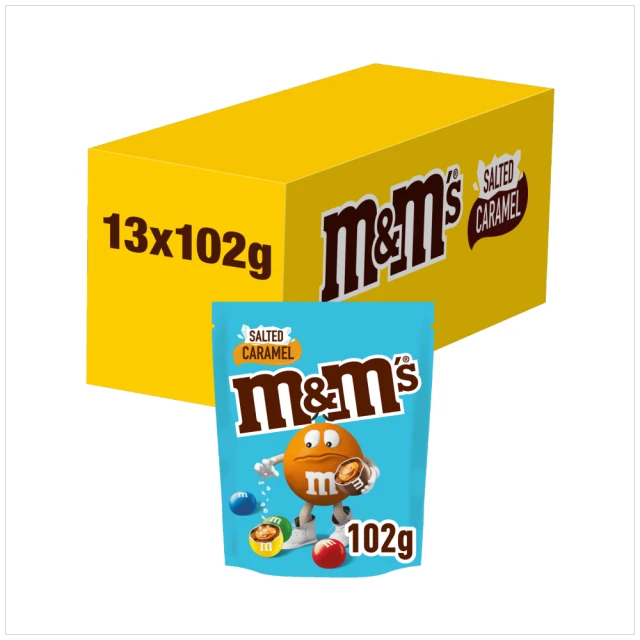 M&M's Salted Caramel Pouch 102G
