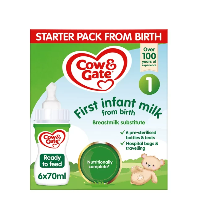 Cow & Gate First Milk Start Pack 6x70ml