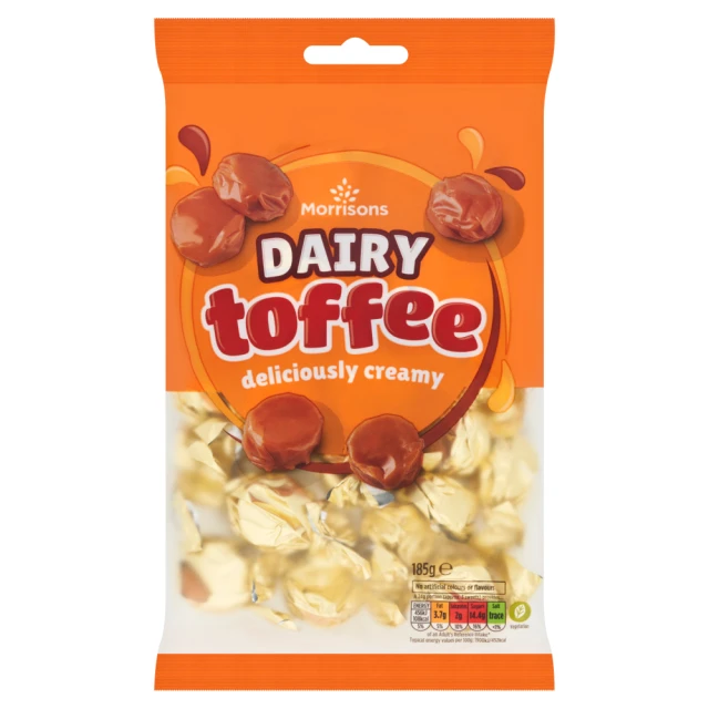 Morrisons Dairy Toffee 185g