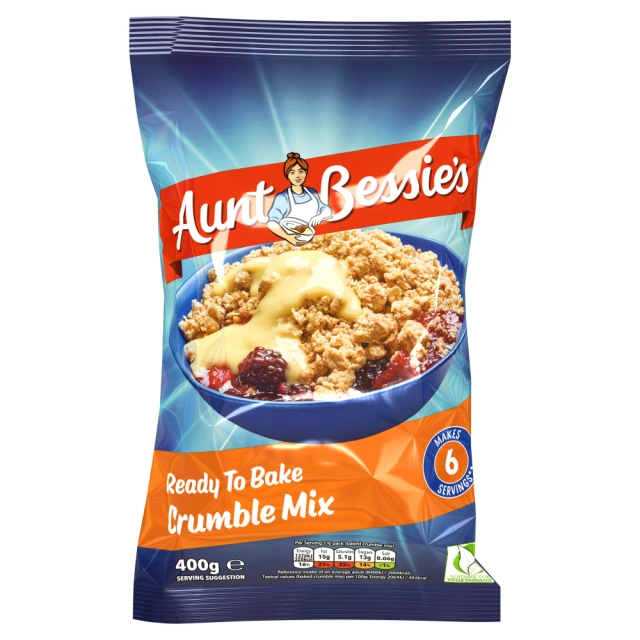Aunt Bessies Crumble Mix 400g
