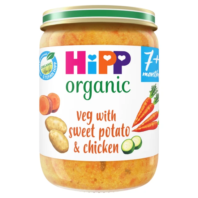 HiPP Organic Sweet Potato and Chicken 7+ Months 190G