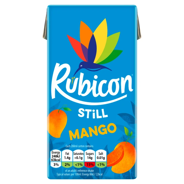 Rubicon Mango 288Ml