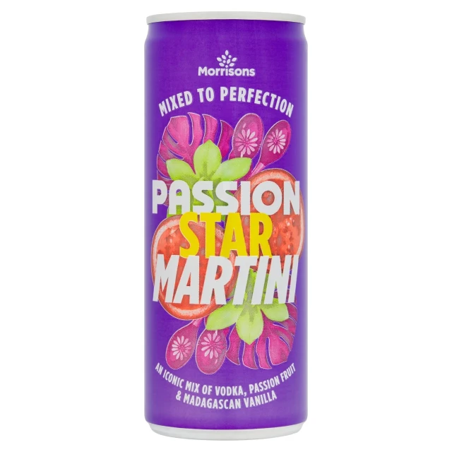 Morrisons Passion Star Martini 250ml