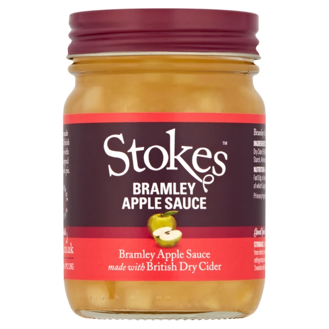 Stokes - Bramley Apple Sauce with Cider - 240g
