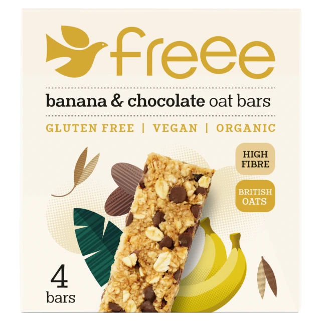 Doves Farm Banana & Chocolate Oat Bar - 35G