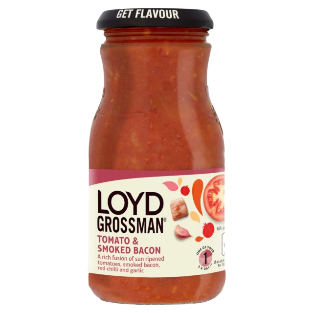 Loyd Grossman Smokey Bacon350G