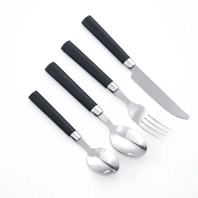EOTIA Cutlery set 4pcs , NoirSteel Series