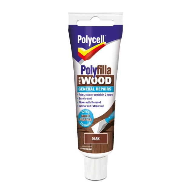 P/C WOOD FILLER DARK 75G   PK6 NT