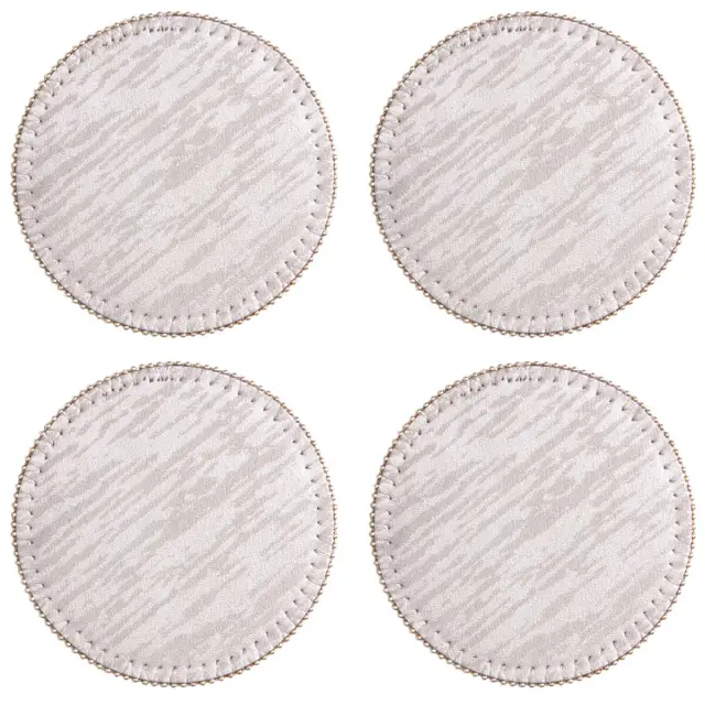 Knightsbridge Set Of 4 Round Coasters