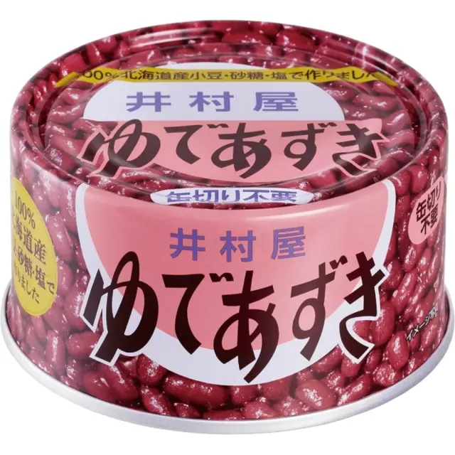 Imuraya Canned Boiled Red Beans 200g/can  北海道水煮红豆罐头 200g/罐