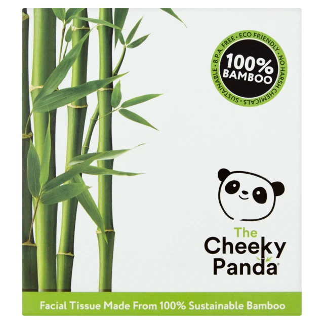 The Cheeky Panda Luxury Bamboo Facial Tissue