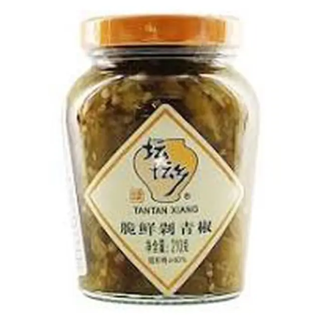TTX Brand Chopped Green Chilli 210g 坛坛香鲜脆剁青椒