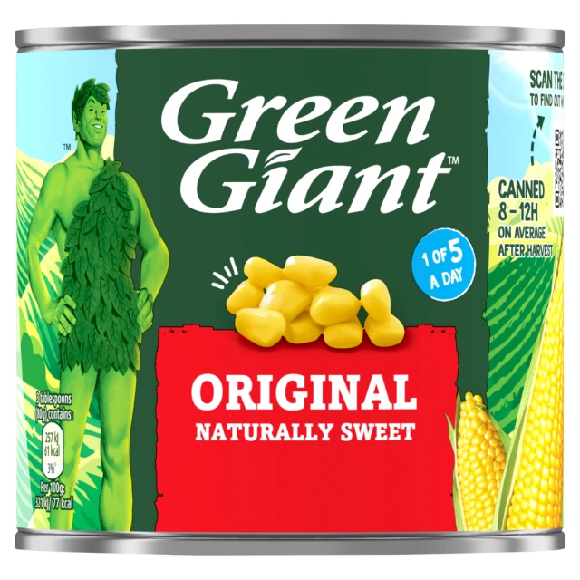 Green Giant Original Sweet Corn 340g