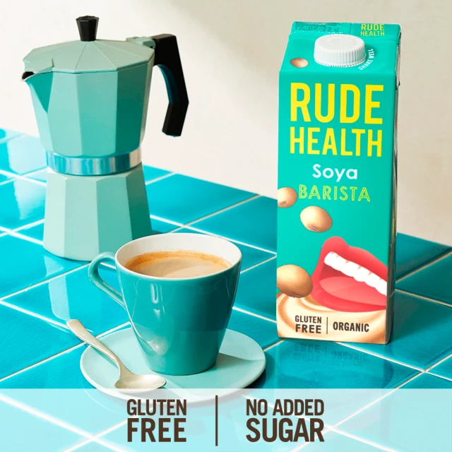 Rude Health - Organic Barista Soya - 6 x 1l