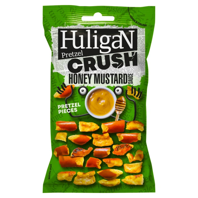Huligan Pretzel Crush Honey Mustard - 65G